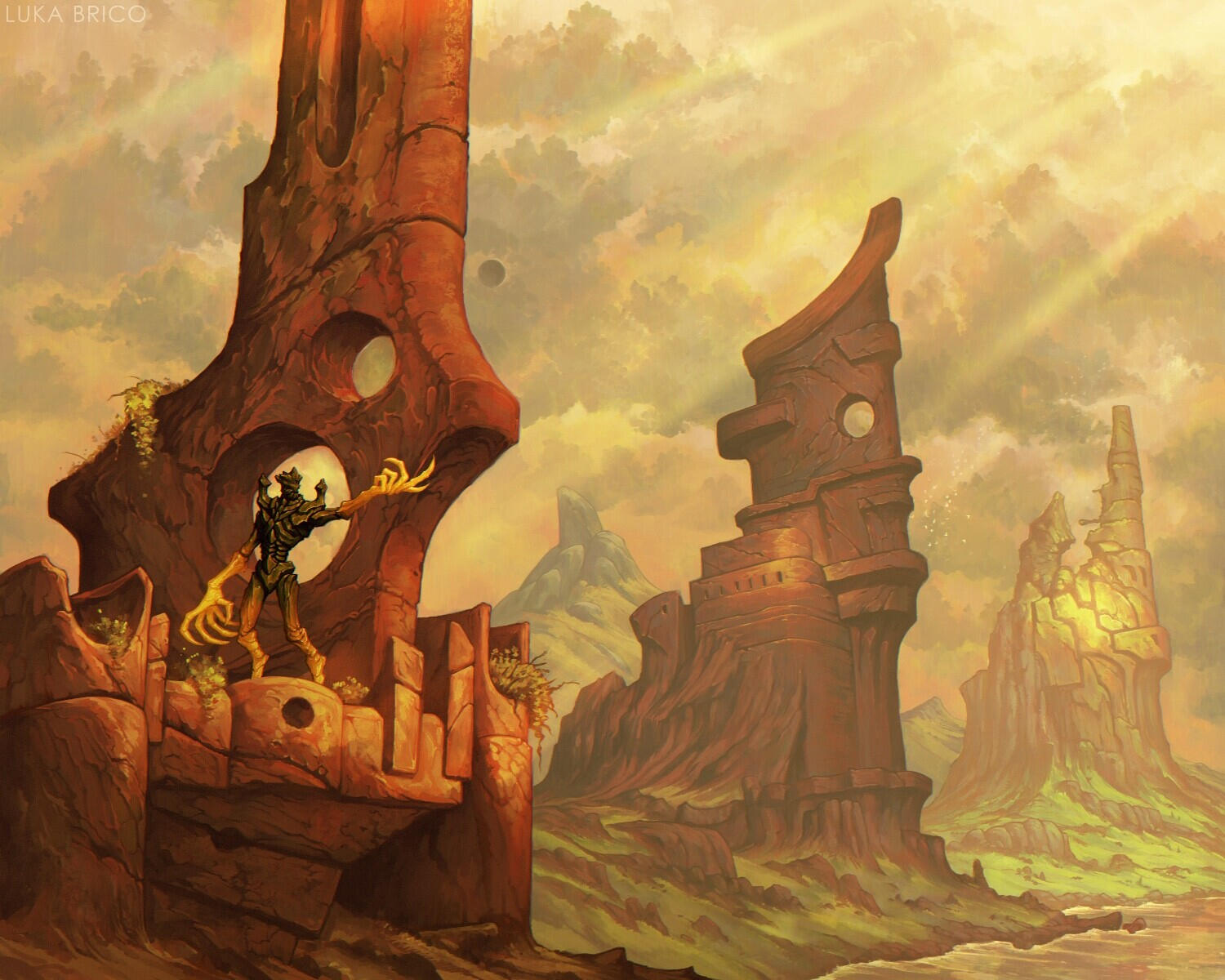 The first alien architect